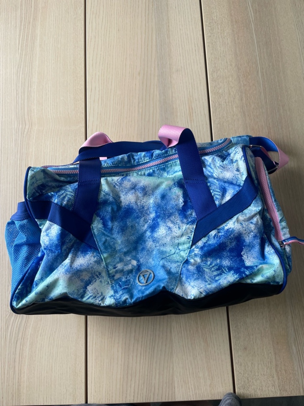 Iviva by Lululemon multi coloured Duffel Bag, gym bag by Lululemon Iviva